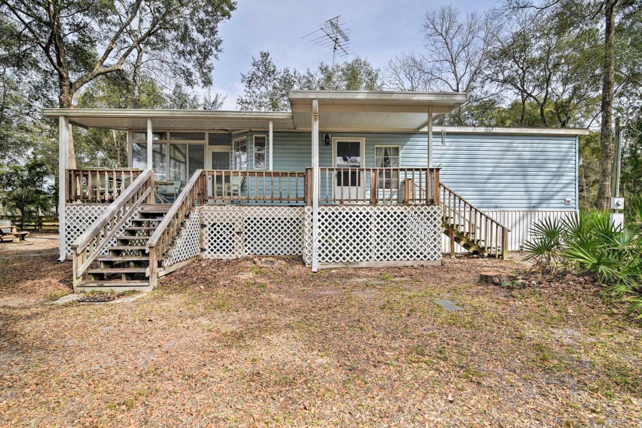 Fishing Paradise With Deck On Suwannee River Branford Exterior foto